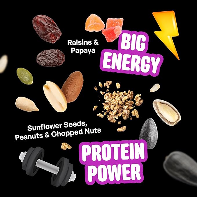 Nut & Fruit Wild Bird Seed  10 lb. Gourmet Bird Food with Sunflower Hearts, Peanuts, Tree Nuts & Real Fruit  No Corn, Milo or Millet Bird Seed for Outside Feeders