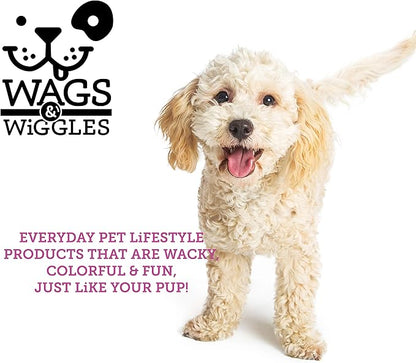 Wags & Wiggles Soothe Oatmeal Dog Shampoo in Warm Vanilla Scent | Oatmeal Dog Shampoo for All Dogs With Dry, Itchy, and Sensitive Skin | Dog Supplies, 16 Ounces