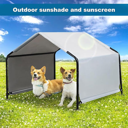 Dog Shade Shelter Pet Outdoor Tent Large Dog House Sun Rain Animal Shelter Livestock for Outside Dog Shade Canopy