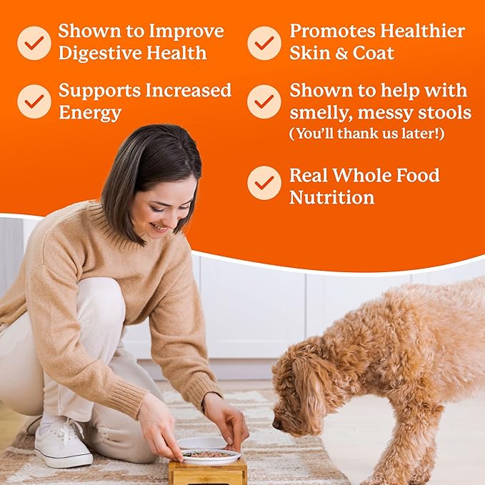 Dr. Harvey's Veg-to-Bowl Fine Ground Dog Food, Human Grade Dehydrated Base Mix for Dogs, Grain Free Holistic Mix for Small Dogs Trial Size (6.5 oz)