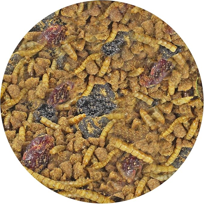 Berries & Bugs (10 lb.) - All Natural High Protein High Fiber Insectivore Diet with Fruit, Gut-Loaded Insects, & Healthy Vitamins - Hedgehogs, Sugar Gliders, Skunks, Opossums & Other Insectivores