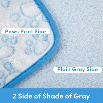 Stuffed Dog Blanket, Premium Soft Throw Flannel Fleece Blanket for Medium Small Dogs, Pet Puppy Blankets for Kitten Cat, Christmas Pet Gift for Bed Cover, Couch, Crate (42x66 inch (Pack of 1))