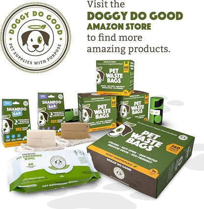 Doggy Do Good Sensitive Shampoo Bar Itchy Skin Relief, Oatmeal & Honey Dog Soap for Allergies and Itching, All Natural Dog Shampoo, Hypoallergenic, Equals 30 oz Shampoo