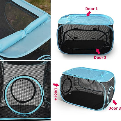 Cat Furniture Tent for Indoor and Outdoor Playpen Portable Cat Tunnels, Outdoor Kennel (Sleep Kennel)