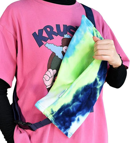 LIKZINWA Bearded Dragon Sling Carrier, Small Animal Carrier Lizard Carrier and Reptile Carrier with Adjustable Strap