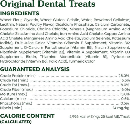 Greenies Original Teenie Dental Dog Treats, 12 oz. Pack (43 Treats)