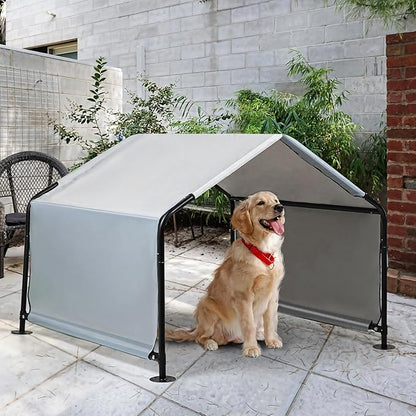 Dog Shade Shelter Pet Outdoor Tent Large Dog House Sun Rain Animal Shelter Livestock for Outside Dog Shade Canopy
