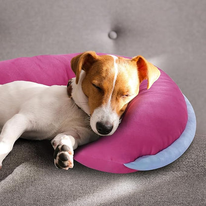 HOMBYS Dog Claming Pillow Curl Up Pillow for Dog & Cats, Extra Large Soft Question Mark Pillows Washable Dog Bed Pillow Hug & Support Your Pets, Dog Body Pillow, 27.6"x16"