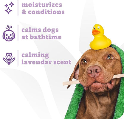 Espree Calming Lavender & Chamomile Shampoo & Conditioner, Soothes & Relaxes with Lavender, Moisturizes with Aloe Vera, Anti-Inflammatory Chamomile, Dry & Sensitive Skin, Gentle Pet Grooming, Gallon