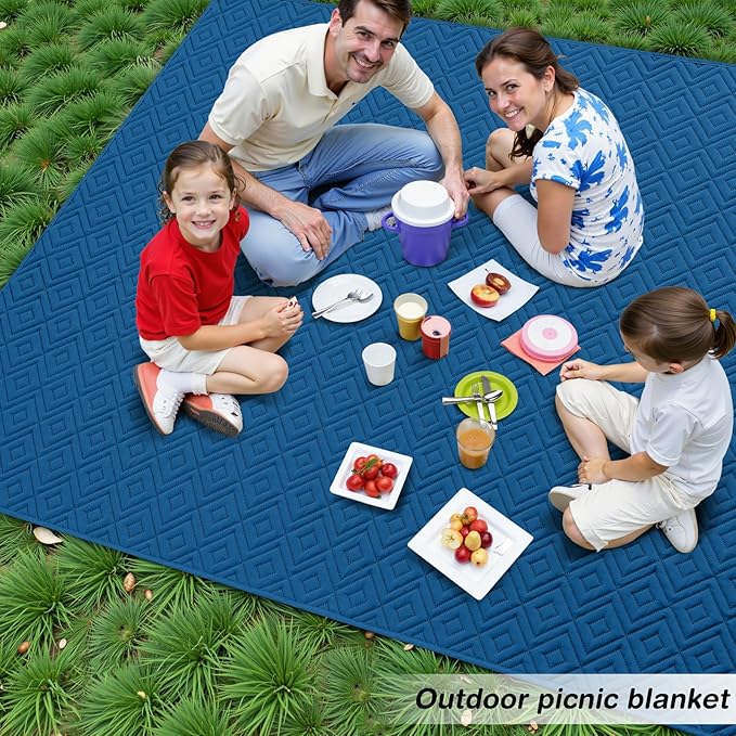 hyha Waterproof Dog Blanket, Soft Pet Bed Blankets, Waterproof Sofa Couch Cover for Dogs Washable, Reversible Pet Couch Covers for Sofa Furniture (30x53 Inch, Navy Blue/Blue)