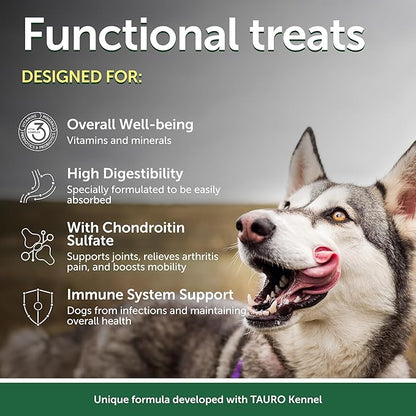 Nature's Protection Grain Free Low Calorie Dog Treats - Training Treats for Small, Medium & Large Breed Adult Dogs with Light Fur (Superior Care - Lamb, 5.29 oz)