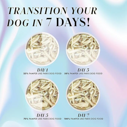 Weruva Paris Hilton Pamper Like Paris Natural Wet Dog Food, Chicken and Rice, 2.75oz Cup (Pack of 10)