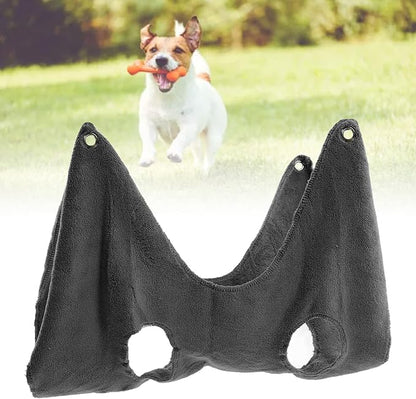 Dog Grooming Hammock, Breathable Soft Comfortable Safety Dog Grooming Washable for Cleaning Teeth for Nail Trimming for Taking Medicine(Grey, L)