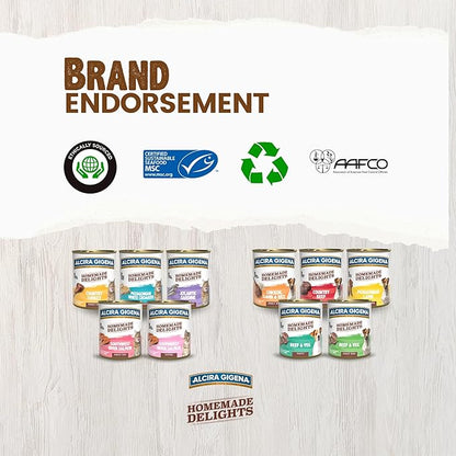 Dog Wet Food (Country Beef) - (Pack of 12)