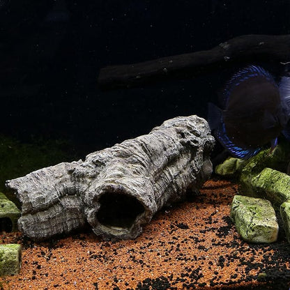 Large Reptile Hide, 12”, Aquarium Decor, Territorial Fish Hideaway, Hideout House, Reptile Decoration Fish Tank dec