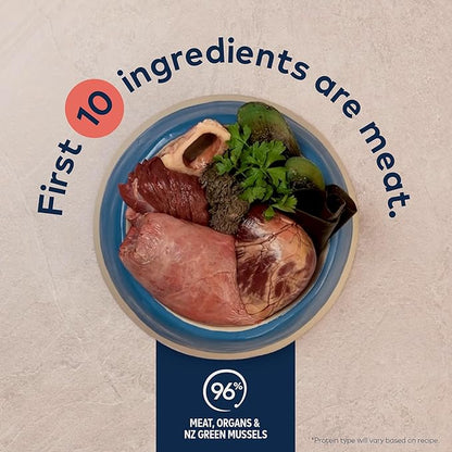 ZIWI Peak Air-Dried Dog Food  Beef - All Natural, High Protein, Grain Free, Limited Ingredient w/Superfoods (3.5oz) (Pack of 2)