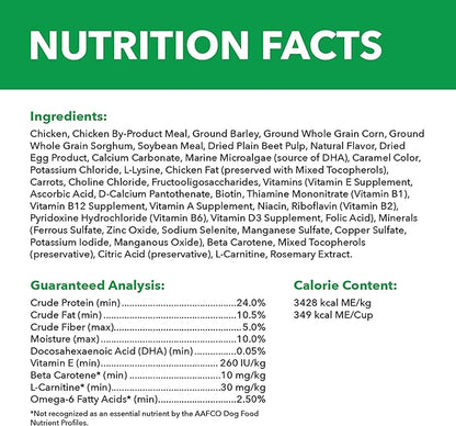 IAMS Proactive Health Healthy Aging Adult Dry Dog Food for Mature and Senior Dogs with Real Chicken, 15 lb. Bag