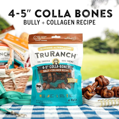 4-5" Collagen Bones, Bully - 15 Bag