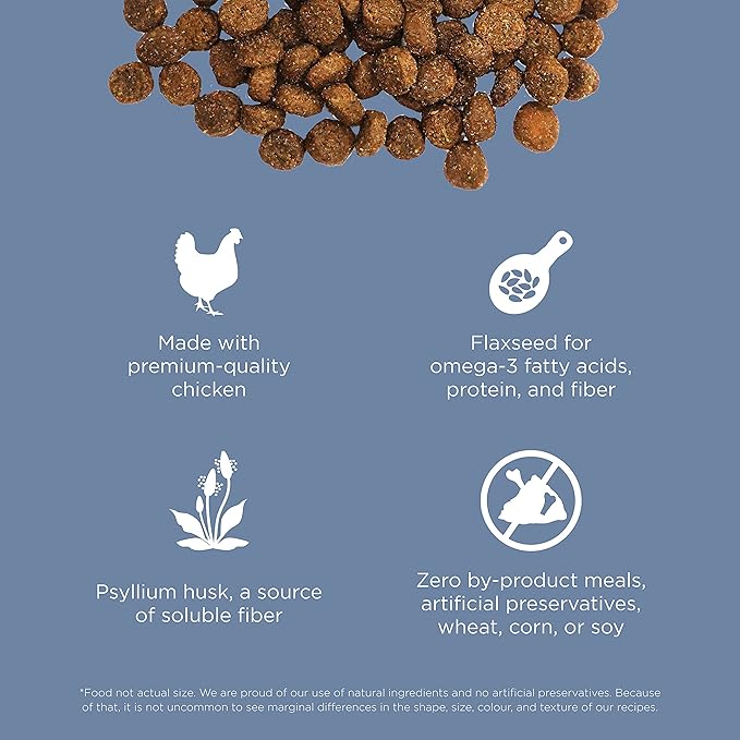 Go! Solutions Weight Management + Joint Care, Grain-Free Dry Cat Food, Chicken Recipe, 3 lb Bag