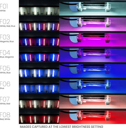 Ultum Nature Systems Refugium Light - Small Customizable Submersible Aquarium LED Lamp w/Inline Timer, Full Spectrum Grow for Chaeto Macro Algae Saltwater Reef Tanks - Magnetized