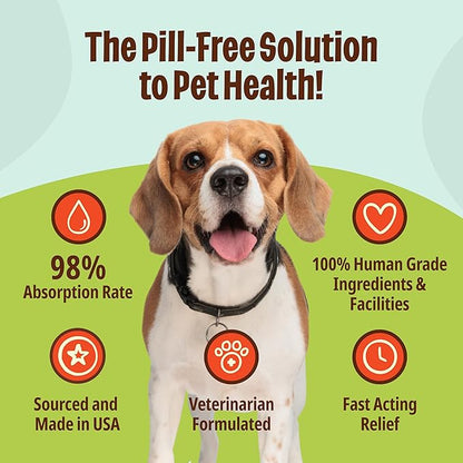 Licks Dog Zen Calming Aid Supplements - 15-use (Roasted Chicken Flavor)