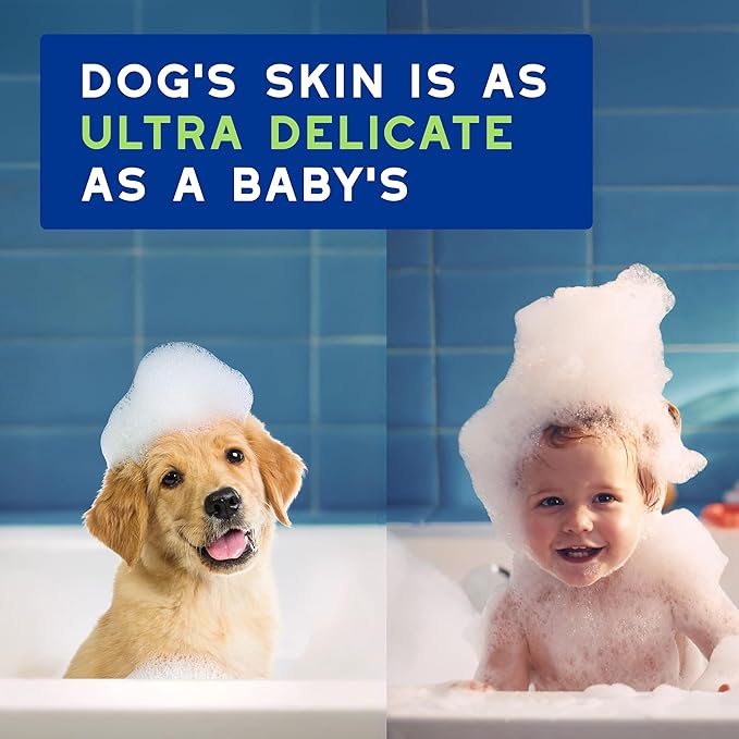 DOUXO® Skin & Coat SPA - Ultra-Safe Puppy Shampoo, 16 fl oz, Skin-Friendly Formula Cleans and Hydrates, Leaves Coat Soft and Plush