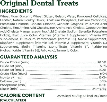 Greenies Original Large Dental Dog Treats, 36 oz. Pack (24 Treats)
