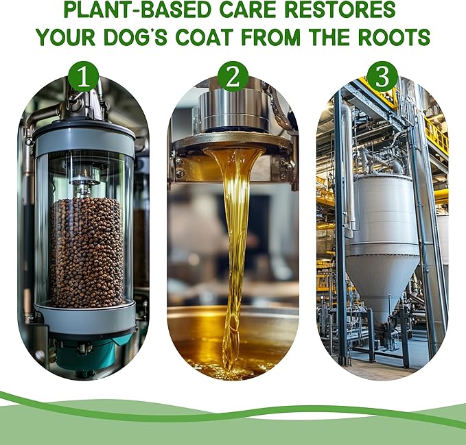 Dog Shampoo for Allergies & Itching - Natural Camellia Oil Pet Shampoo for Sensitive Skin, Deshedding, Smooth Coat for Smelly Dogs |Effective Odor Removal | 16 oz