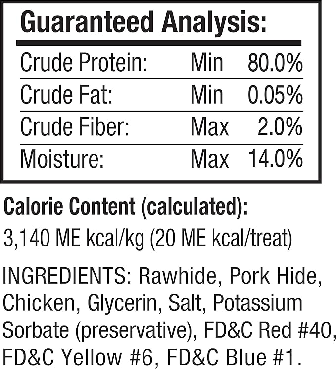 Good'n'Fun Good _ Fun Triple Flavor Twists 8 Count, Gourmet Dog Treats