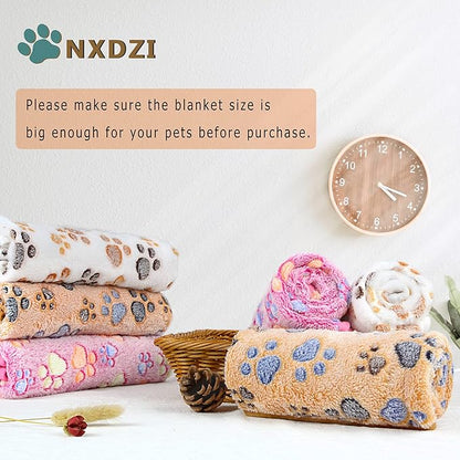 Dog Blankets for Medium Large Dogs Washable, 3 Pack Pet Blanket Washable 41" x 31", Fuzzy Soft Puppy Blanket Throw Cover for Kennel Crate Bed, Blanket for Dogs, Pet Blankets for Dogs