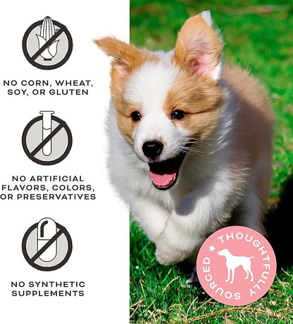 Primal Freeze Dried Dog Treats; Pork Liver Dog Treats with Probiotics for Dogs; Liver, Laugh, Love; Crunchy Grain Free Training Treats for Dogs, 1.5 oz (Pack of 2)