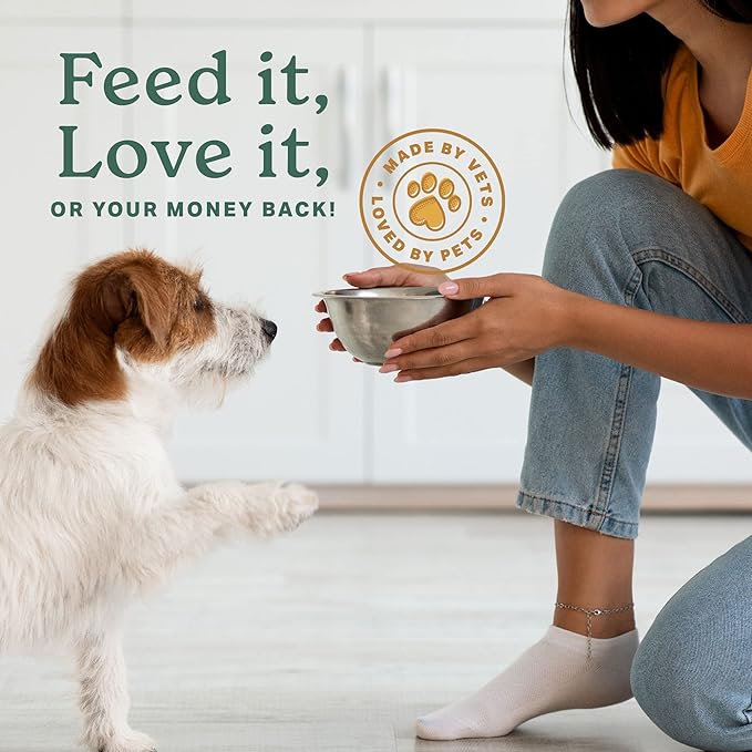 The Missing Link Hip & Joint + Probiotics Supplement 5lb Bag - Superfood Powder for Dog Cartilage & Bone Health, Joint Mobility & Flexibility