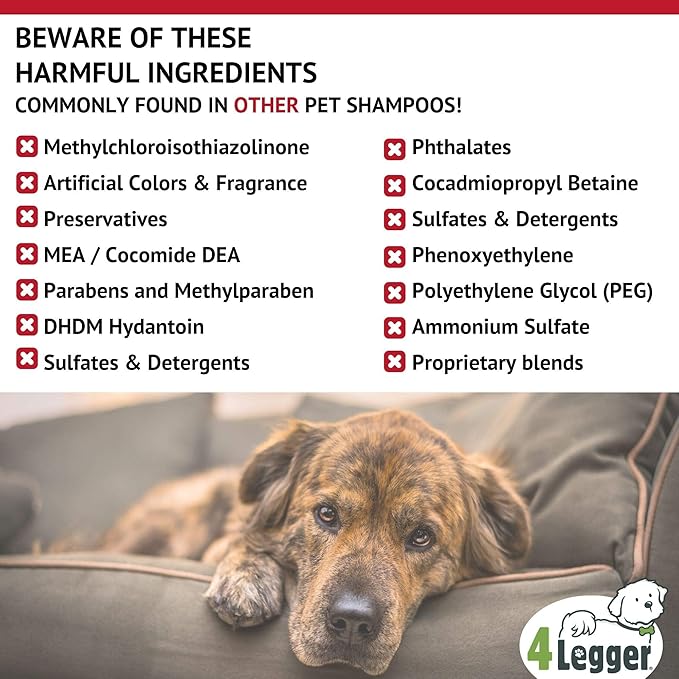 Organic Dog Shampoo and Conditioner USDA Certified - All Natural Concentrated Cedar Dog Shampoo with Peppermint, and Eucalyptus - Dog Shampoo for Itchy Skin - Dog Shampoo for Smelly Dogs 16 oz