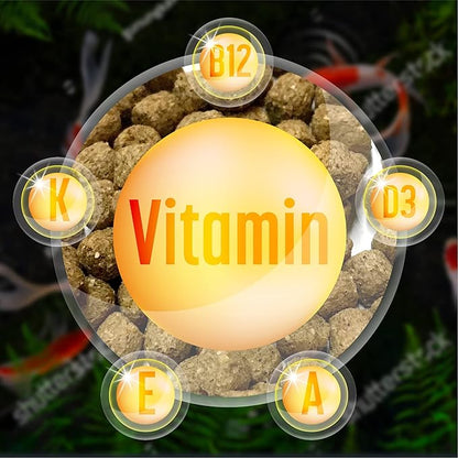 BIG Kahuna Koi Fish Food- 20lbs Koi Food – Made in The USA - Food Floating Pellets – 3/16" - 1/4" Pellet Size – 32% Protein Fish Food – Rich in Nutrients