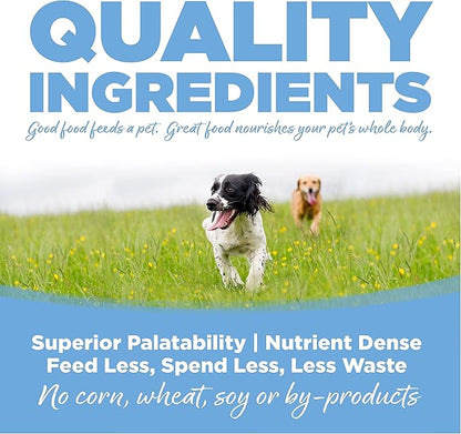 NutriSource Dog Food, Made with Trout and Rice, Large Breed, with Wholesome Grains, 30LB, Dry Dog Food