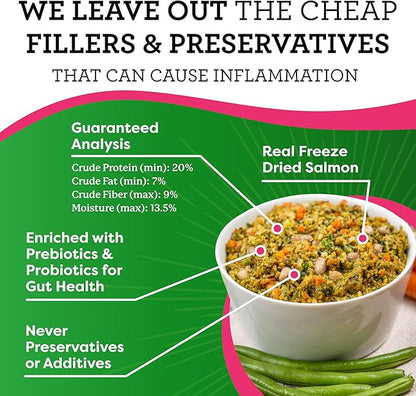 Dr. Harvey's Specialty Diet Allergy Salmon Recipe, Human Grade Dog Food for Dogs with Sensitivities and Allergies Trial Size (5.5 Oz)