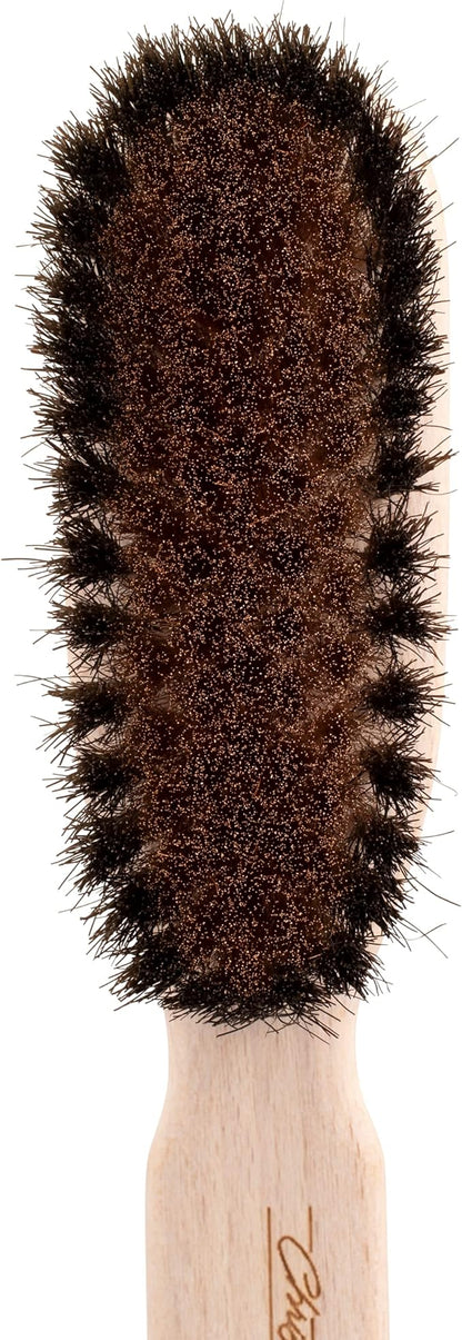 Chris Christensen Original Ionic Boar/Brass Dog Brush, Groom Like a Professional, Boar/Brass Bristles, Beech Wood Handle, Distributes Natural Oils Making for a Healthy Coat