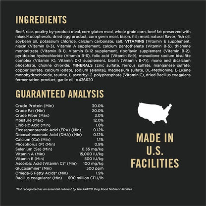 Purina Pro Plan Sport Performance 30/20 Beef & Bison Formula Dry Dog Food - 6 lb. Bag