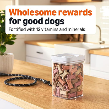 Amazon Basics Multi Flavor Biscuits Dog Treats 5 lb. Box