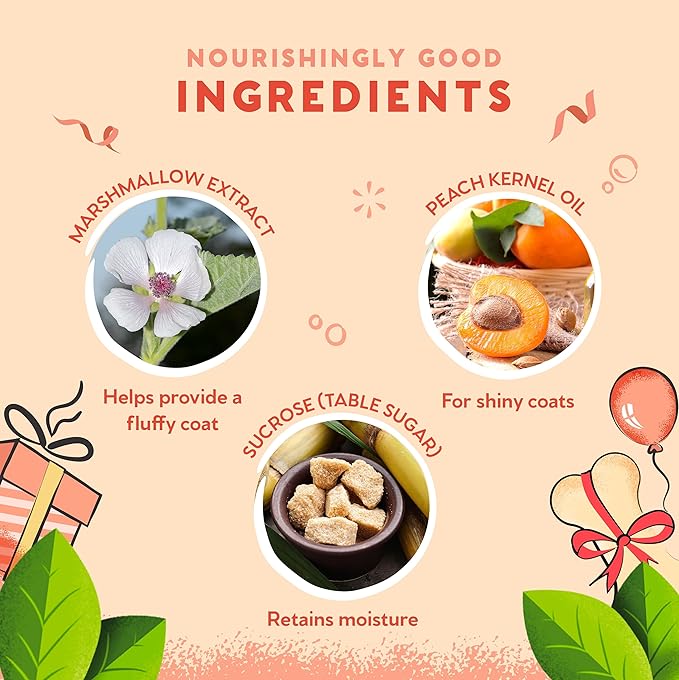 Pet Head Birthday Sparkle Dog Deodorizer Spray | Cotton Candy Scent| Ideal for Dogs with Sensitive Skin | Dog Birthday Present | Vegan | Gentle Formula for Puppies | Made in USA | 10.1 fl. oz.