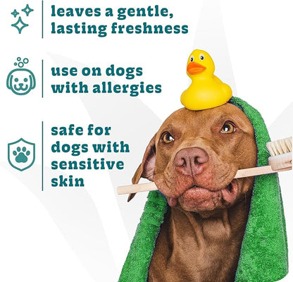 Espree Hypoallergenic Dog Shampoo & Conditioner, Tearless Formula with Aloe Vera, Sulfate-Free, Paraben-Free, Harsh Chemical and Dye-Free, Safe for Sensitive Skin, Gallon