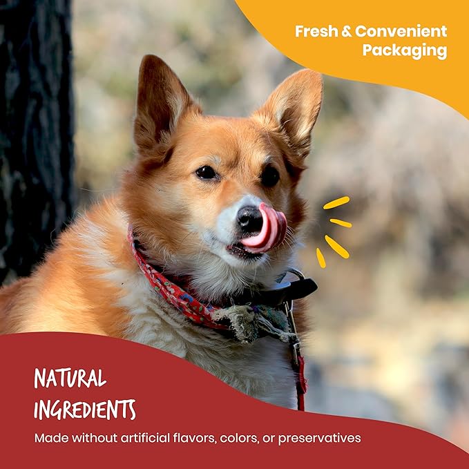 Beefeaters Dog Treats - Chicken with Carrot Pate 3.5oz, Case of 96 | Natural Adult Dog Food | No Artificial Additives, Rich in Fiber, Vitamins & Minerals | Dog Training Treats for Adults