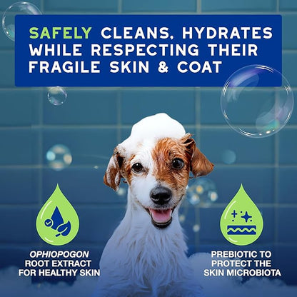 DOUXO® Skin & Coat SPA - Ultra-Safe Puppy Shampoo, 16 fl oz, Skin-Friendly Formula Cleans and Hydrates, Leaves Coat Soft and Plush