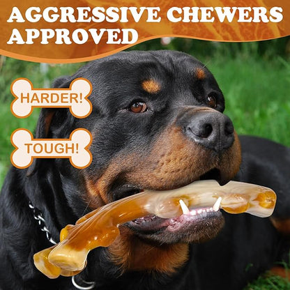 Dog Toys for Aggressive Chewers 3 Pack, Dog Chew Toys for Large Dogs, Indestructible Dog Toy for Aggressive Chewers, Chew Toys for Aggressive Chewers