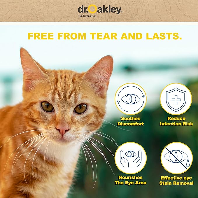 Dr. Oakley Wilderness Vet Pet Wipes Bundle  Hypoallergenic Ear Wipes & Gentle Pet Cleaning Wipes for Dogs & Cats  Soothing Formula, Removes Wax & Debris, Odor Control  120 Total Wipes