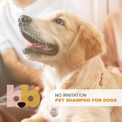 Buddy's Best Dog Shampoo for Smelly Dogs - Dog Shampoo and Conditioner for Dry and Sensitive Skin - Moisturizing Puppy Wash Shampoo, Ripe Melon Scent, 16oz