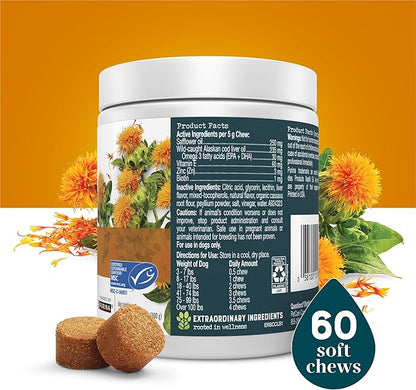 by Purina Skin and Coat Dog Supplements Soft Chews - 10.6 oz. Canister