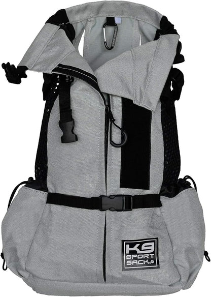 K9 Sport Sack | Dog Carrier Adjustable Backpack (Large, Air 2 - Charcoal Grey)