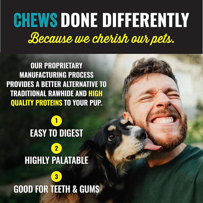 etta says! Premium Crunchy 4.5" Elk Dog Chews - Grain-Free Dog Treats, Good for Teeth, Easy to Digest - Made in The USA (36 Count Pack of 1)