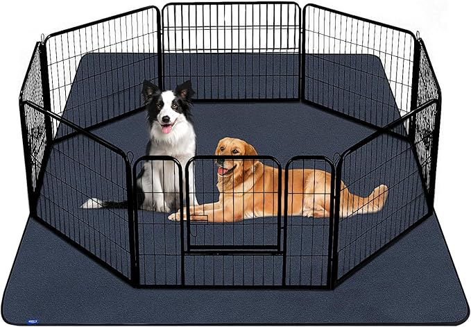 Washable Pee Pads for Dogs 72"x72" Extra Large Super Absorbent Non-Slip Reusable Puppy Pads for Playpen, Crate, Floor, Waterproof Pet Training Mats for Quick-Dry Whelping Pads & Incontinence